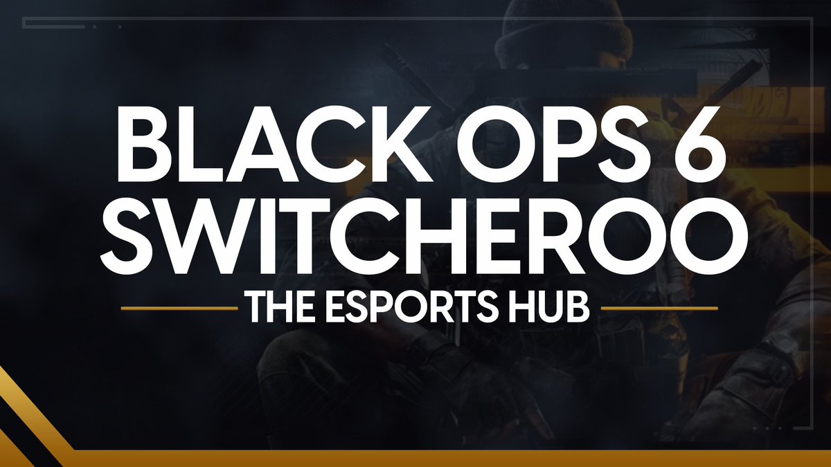 esportshub's tweet image. $200 GTD *CONSOLE* SWITCHEROOOOO...

⏰ Starts Friday at 8pm GMT / 3pm EST
⚔️ 4v4 S&amp;amp;D Switcheroo (Best of 3)
💰 $200 GTD minimum prize &amp;amp; $7.50 entry per player

Sign-up with a duo, get a duo matched on stream! Join this #BO6 Switch: theesportshub.com/tournaments/08…