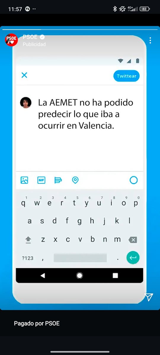Manu_m87's tweet photo. Hola @PSOE , creeis que es necesario gastar dinero en publicidad cuando hay gente que lo ha perdido todo? No sería mas conveniente ayudar y ceder ese dinero? No os voy a decir lo que sois, porqué no mereceis que nadie se rebaje a vuestro nivel https://t.co/h71sGqw825