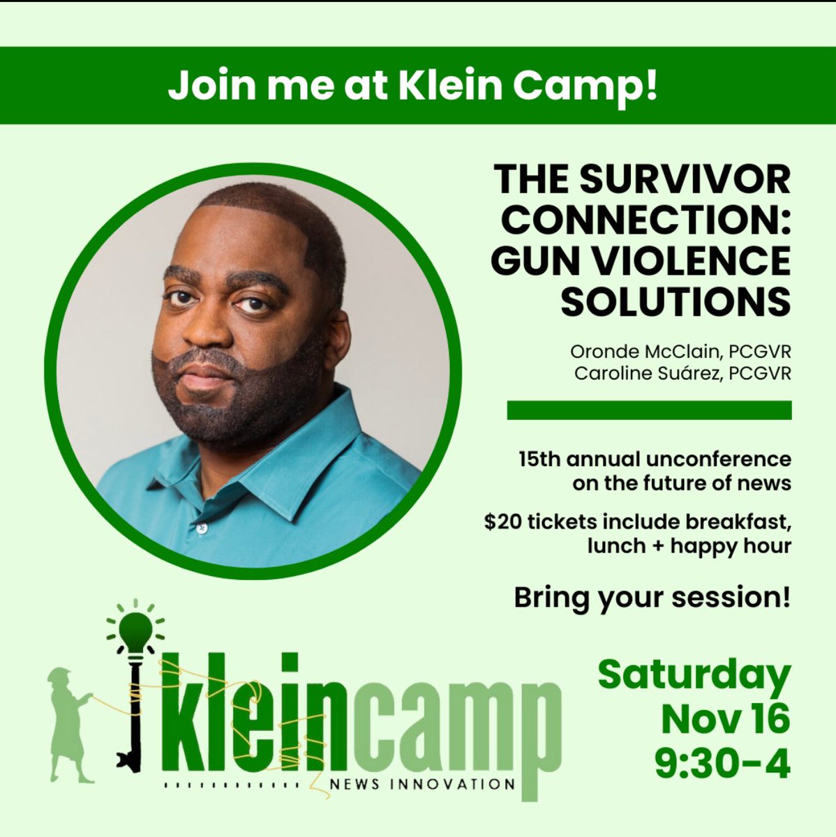 Oronde McClain (@orondemcclain1) on Twitter photo Unite and heal! Survivors, co-victims and victims, explore 'The Survivor Connection Gun Solutions' - few seats remaining! Unite and heal! Survivors, co-victims and victims, explore 'The Survivor Connection Gun Solutions' - few seats remaining!