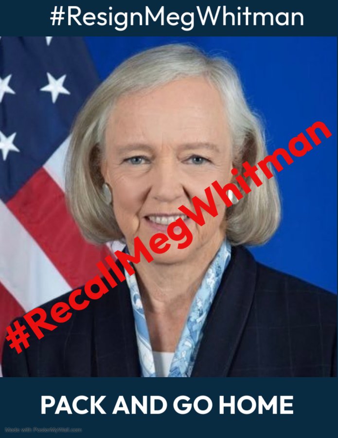 Do not stop typing #RecallMegWhitman 

Social Media Activism is working.

There is fear in her eyes. We are almost there. Do not stop.

#RecallMegWhitman #RutoMustGo