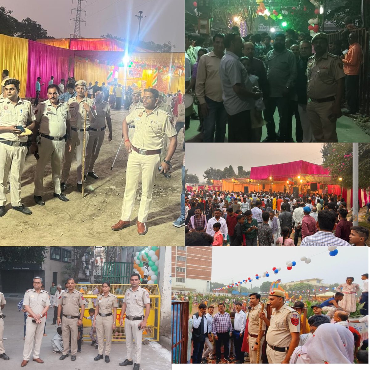DCP_SHAHDARA's tweet image. "Ensuring a safe &amp;amp; joyful Chhath Puja!

Police staff deployed across Shahdara, with intensified foot patrolling.

Our team is committed to your safety!

#ChhathPuja #ShahdaraPolice #FestivalSafety #FootPatrolling @DelhiPolice @CPDelhi @JointCP_ER