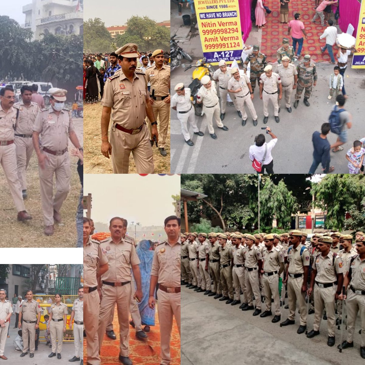 DCP_SHAHDARA's tweet image. "Ensuring a safe &amp;amp; joyful Chhath Puja!

Police staff deployed across Shahdara, with intensified foot patrolling.

Our team is committed to your safety!

#ChhathPuja #ShahdaraPolice #FestivalSafety #FootPatrolling @DelhiPolice @CPDelhi @JointCP_ER