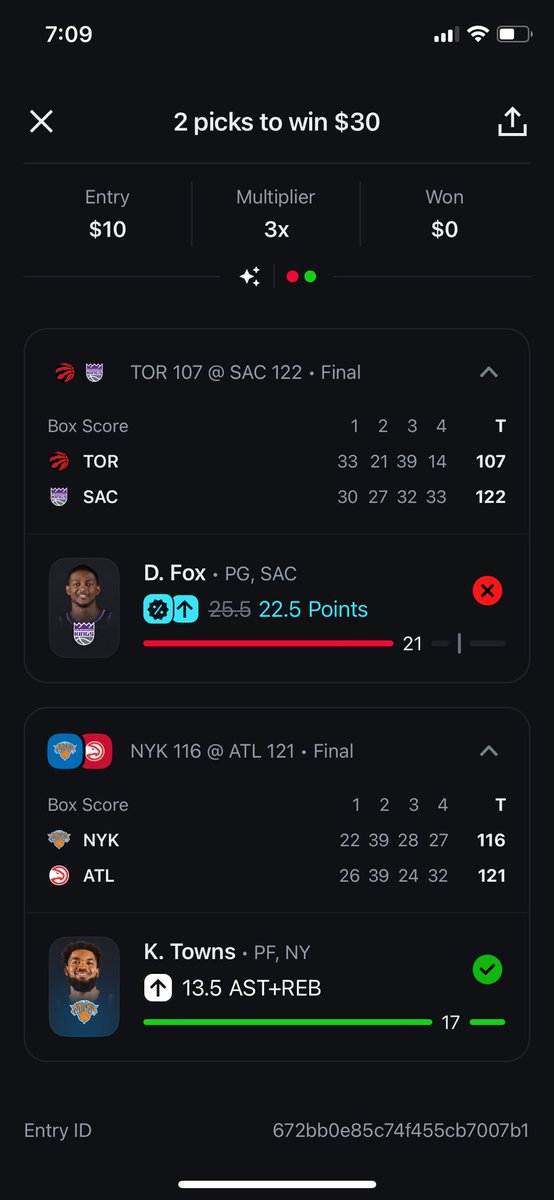 BakingUpPicks's tweet photo. Worst discounts in the business strike again @betr #betr #gambling #PrizePicks #ParlayPlay #UnderdogFantasy https://t.co/4pSSMb94yB