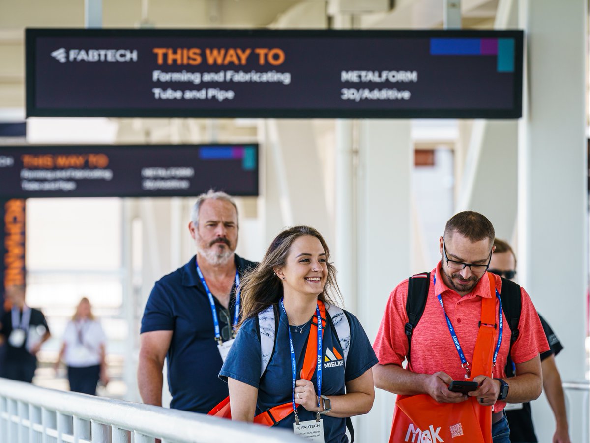 FabtechExpo's tweet image. There are still so many great moments to share from #FABTECH2024! Hope you don&apos;t mind, but we&apos;re going to keep &apos;em coming! 😍