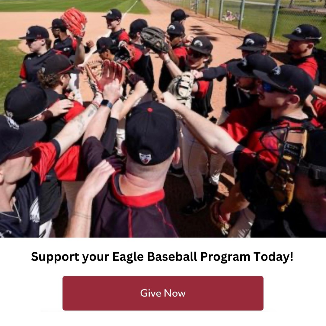 Donate Today! #EagleUp🦅⬆️ #WINToday advancement.edgewood.edu/g/men-s-baseba…