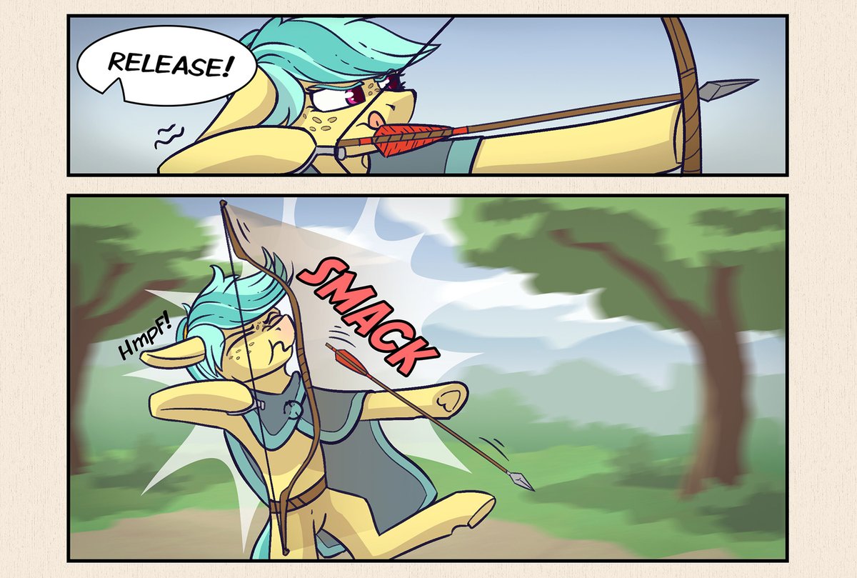 Helmie_Art's tweet photo. 🏹It's not as easy as it seems, okay..! ¬_¬'' https://t.co/pbCsTF1VYR