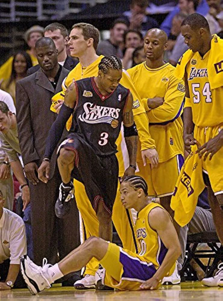 Chicka3000's tweet image. #KOTD #AllenIverson #reeboks #stepovers