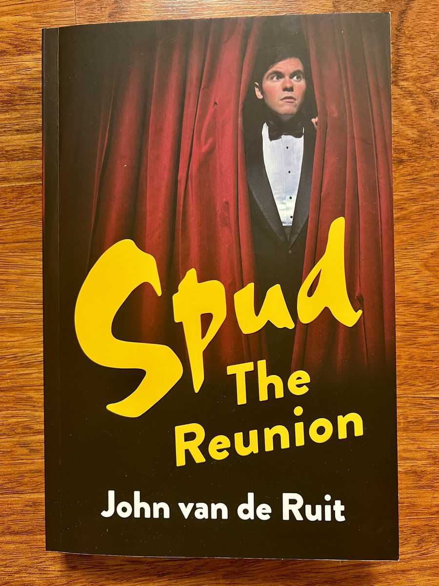 What a great surprise! My long history with Spud gains another (few) chapter(s). Can’t wait to get stuck in! Thanks <a href="/johnvanderuit/">John van de Ruit</a> and <a href="/PanMacmillanSA/">Pan Macmillan SA</a>! #spudthereunion