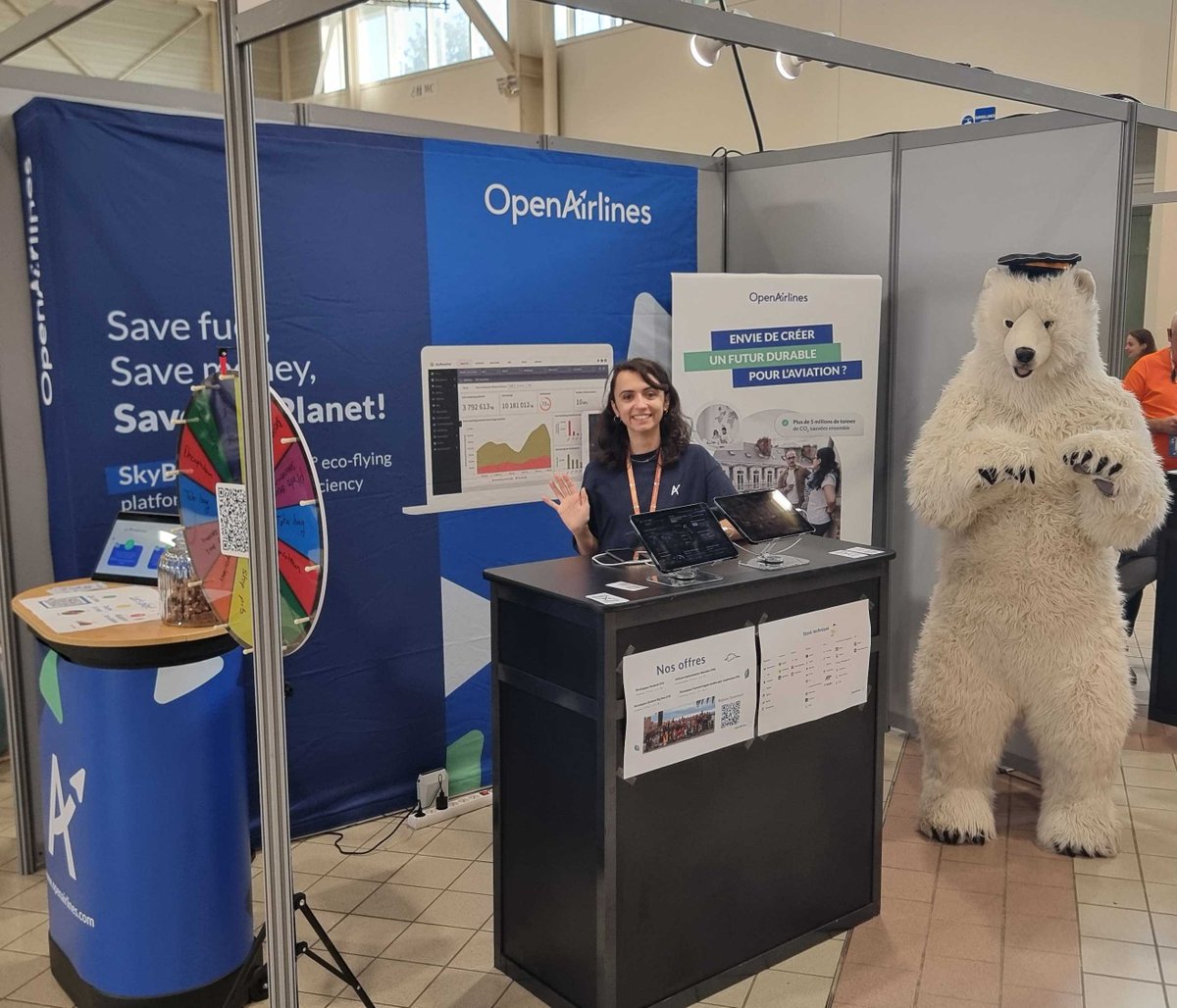 👾<a href="/DevFestToulouse/">DevFest Toulouse</a> 2024 !

Plein de surprises vous attendent au stand OpenAirlines 😎

#DevFestToulouse #Dev #Recrutement #OpenAirlines