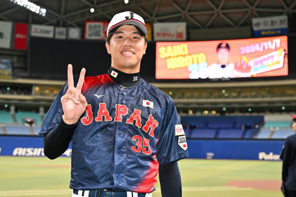 才木浩人 投手、お誕生日🎂おめでとうございます！たま〜 #侍ジャパン