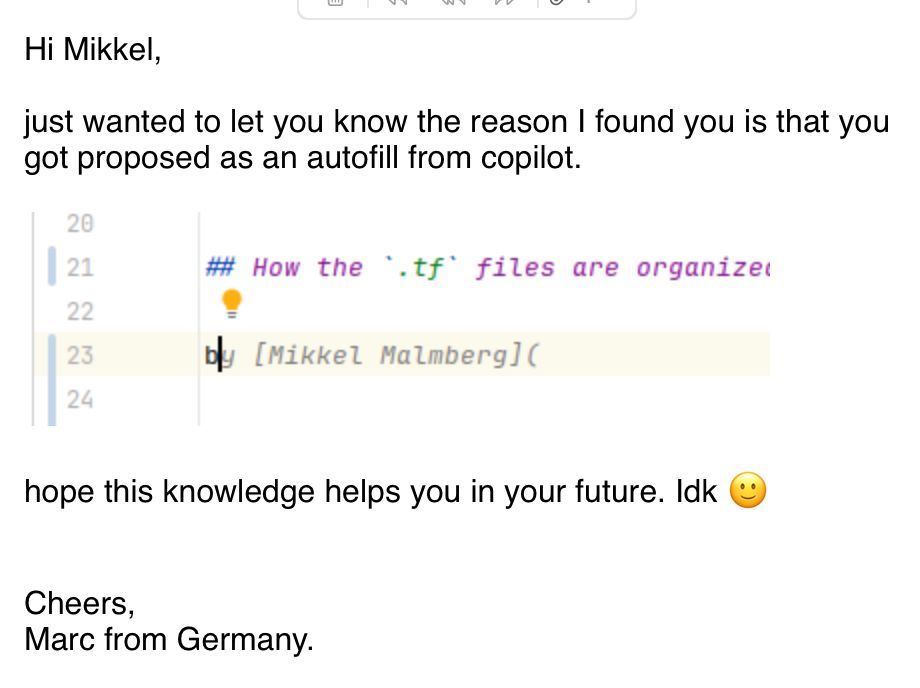 Mikkel Malmberg tweet media