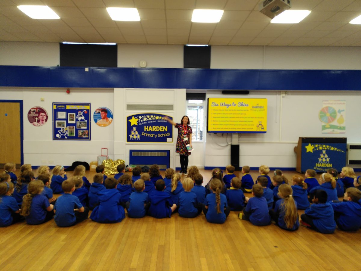 A huge thank you to <a href="/JennyYorkBooks/">Jenny York</a> the author, for inspiring our school and promoting the love of books and storytelling. #weexceed