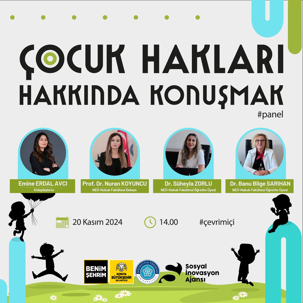 Hakkında Konuşmak Serimiz 
Devam Ediyor.

20 Kasım 2024 saat 14.00’de çevrimiçi bir şekilde alanında uzman konuklarımızla gerçekleşecektireceğimiz panele web sitemizden kayıt olabilirsiniz. 

<a href="/neuhukuk/">NEÜ Hukuk Fakültesi</a> 

#çocukhakları #sosyalinovasyon