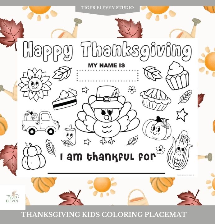 TFSPalmBeach's tweet photo. Thanksgiving Coloring Placemat - Printable Thanksgiving Kids A by TigerElevenStudio https://t.co/x8qp2wee6Z via @Etsy https://t.co/eTjhZFmqyb