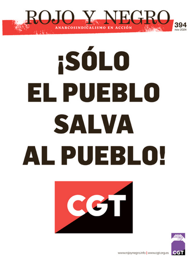 Ya disponible nº noviembre'24 #PeriódicoRojoyNegro. ❤️🖤#SolsElPobleSalvaElPoble #DANA #25N #ConferenciaSindicalCGT #Addenda <a href="/Libertad6Zgz/">Libertad 6 de Zaragoza</a> entrevista <a href="/EmilioCrisi/">Emilio</a>... PDF &amp; online ▶️🍉rojoynegro.info/publicacion/ro…