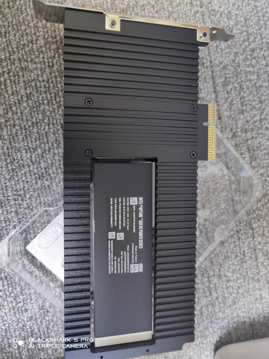 シュウ na platformě X: „アリエクからOPTANE P5801XとPCIEアダプタが