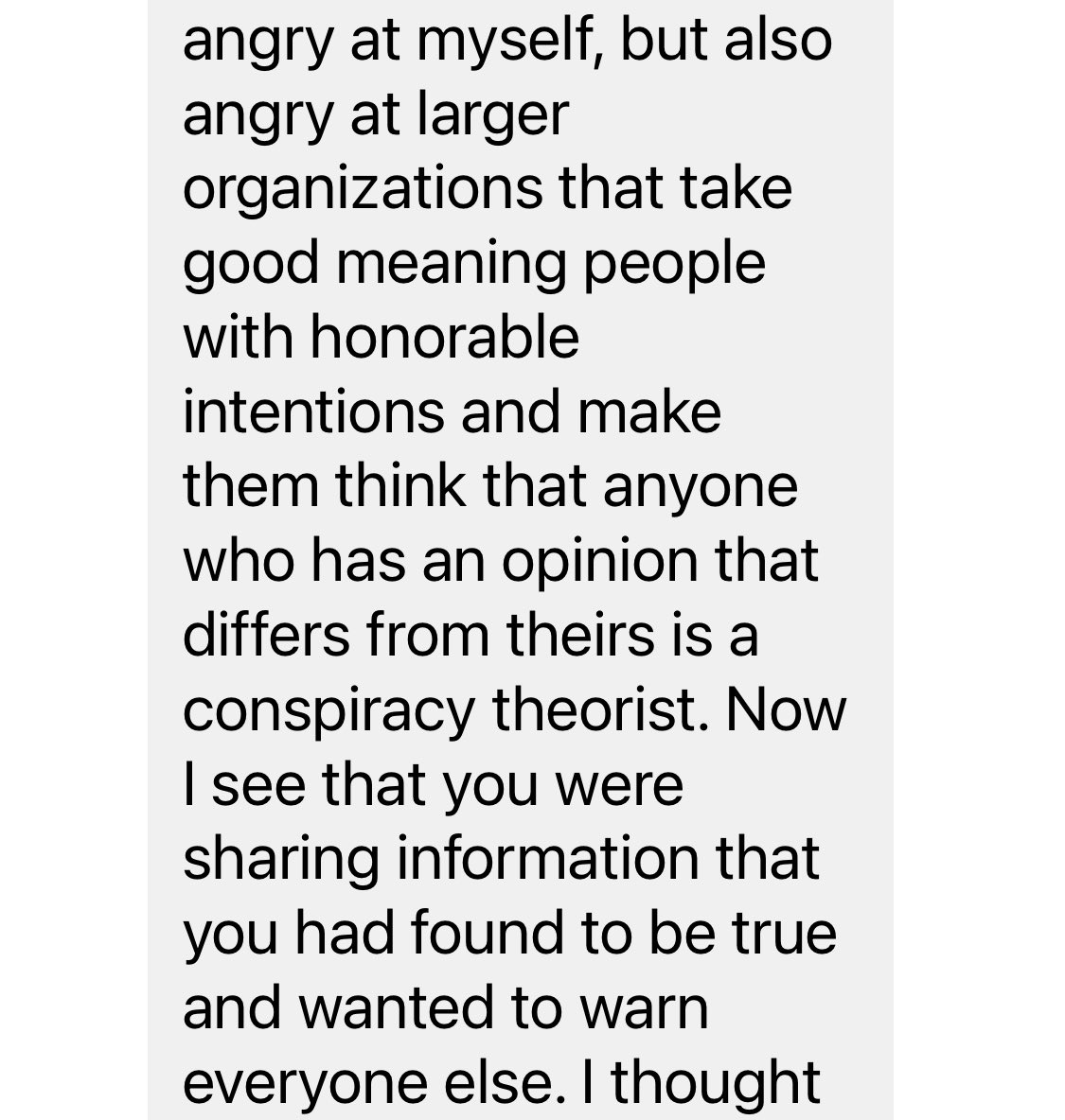 ❤️ Got a heartfelt apology from an old friend yesterday. She admitted to being brainwashed by the mainstream media during the COVID era &amp; now sees the truth in what I was sharing.

Bonus: Another friend, a neighbor who hated Trump &amp; didn’t even want to make eye contact with me in
