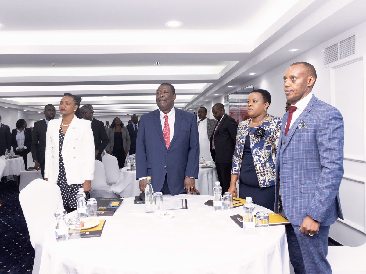 MPyusufhassan's tweet photo. Today, the Ministry of Foreign Affairs, led by Prime Cabinet Secretary and CS Foreign and Diaspora Affairs, Musalia Mudavadi, hosted the Committee for Defence, Intelligence, and Foreign Relations at Pan Pacific Suites in Westlands.

Together we reviewed Kenya’s revamped Foreign Policy document, which focuses on  peace, security, global governance, and multilateralism; economic and commercial interests; environmental and climate issues; as well as diaspora and socio-cultural diplomacy. 

These key areas will shape and guide our diplomacy and international engagements in the coming years.