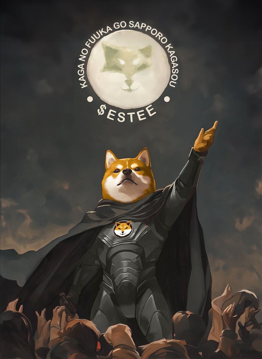 Today's the day Estee shows herself to the world

Study the dog behind $SHIB