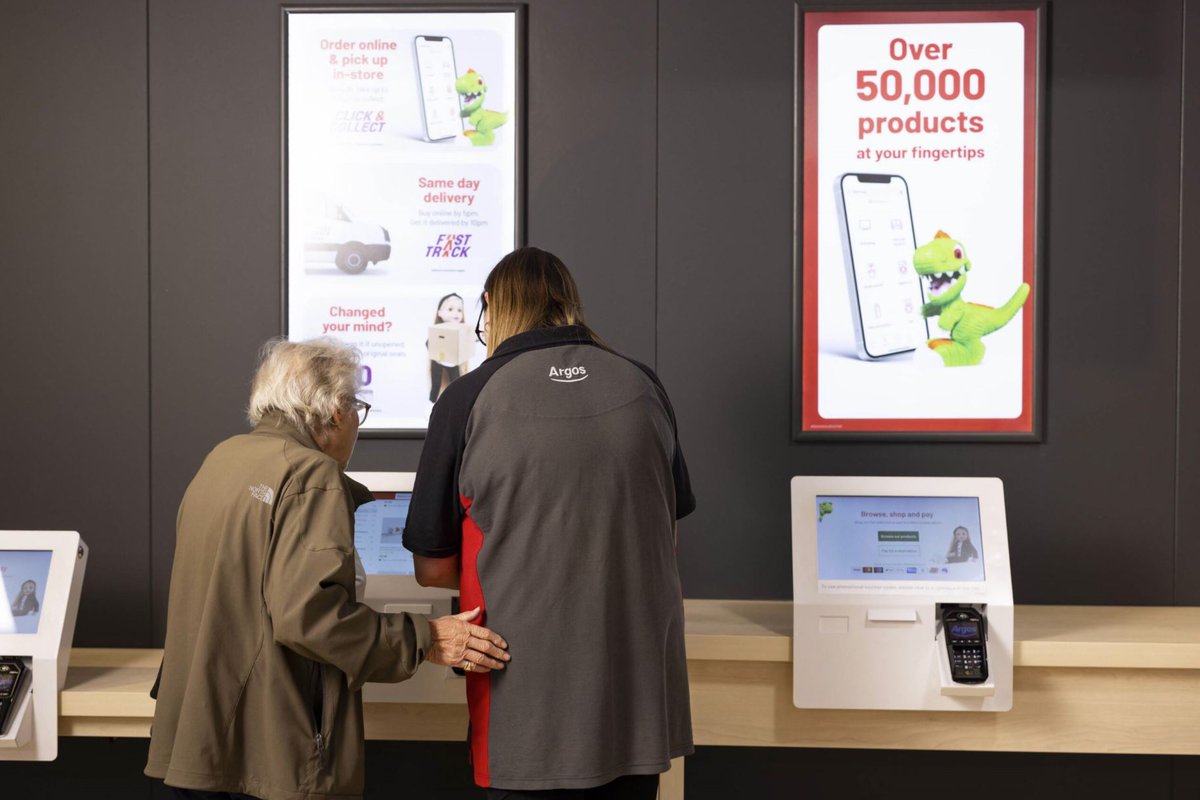 🛒More and more customers are choosing to shop Argos digitally and our stores are increasingly being used as a best-in-class collection network! 🦖