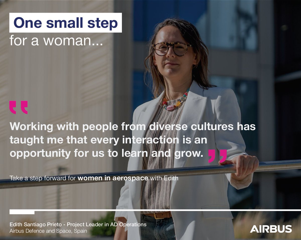 Edith’s career journey at Airbus across three countries and two divisions (Airbus and Airbus Defence and Space) has broadened her perspective on leadership and collaboration.