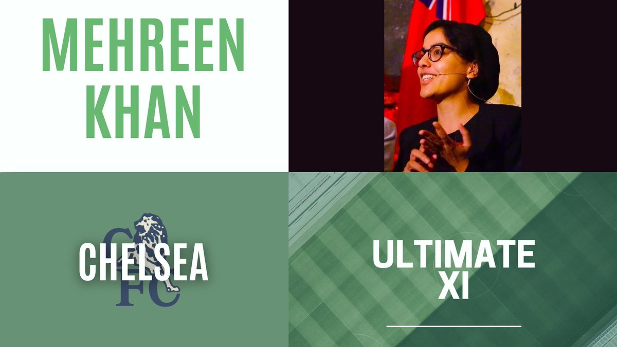 Ultimate_XI's tweet image. 🚨NEW EPISODE🚨
Listen to @MehreenKhn, eminent journalist and co-host of @heroesandhumans, give us her @ChelseaFC Ultimate XI 💙⚽️
Find the episode on Spotify spti.fi/F2ROLi8
#UltimateXI #Chelsea #CFC #Blues
