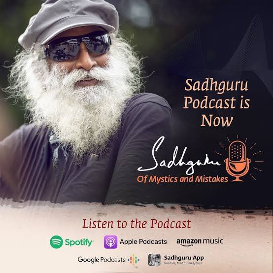 impankajsen's tweet image. One of the great way to imbibe Sadhguru’s wisdom is just keep listening to him through the podcast. It’s a great way to keep up your awareness in whatever we do. 

 #SadhguruApp #Sadhguru #IshaFoundation
app.sadhguru.org