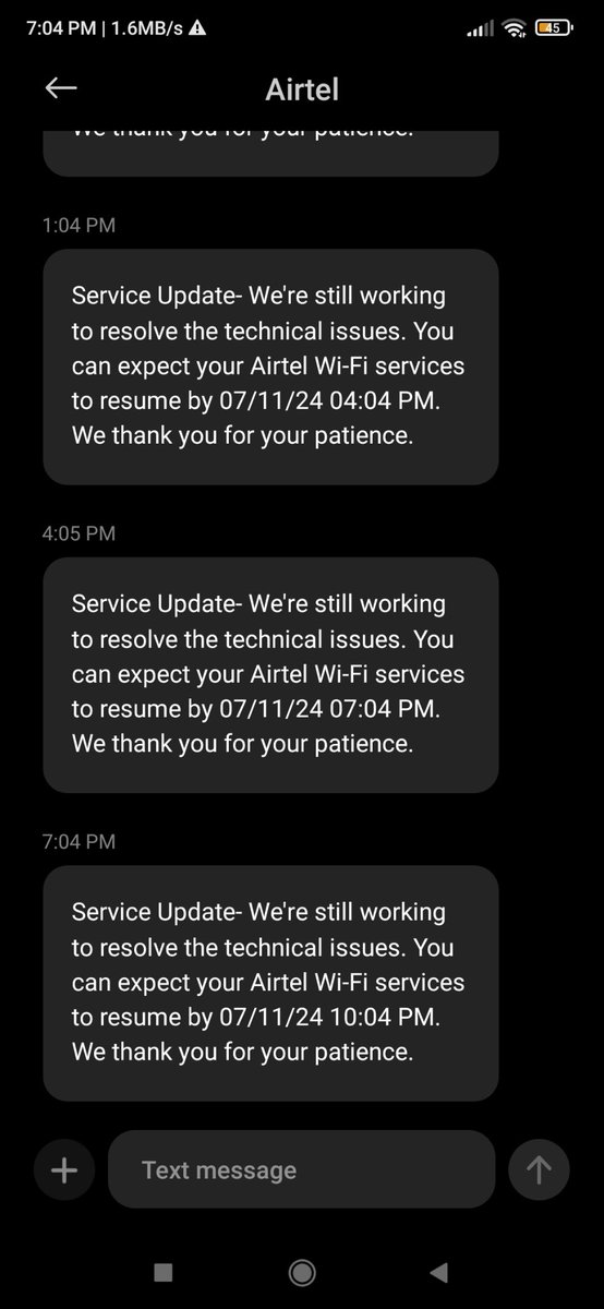 Mustafa_webdev's tweet image. Very pathetic service airtel broadband @Airtel_Presence @airtelindia. Kindly resolve the issue