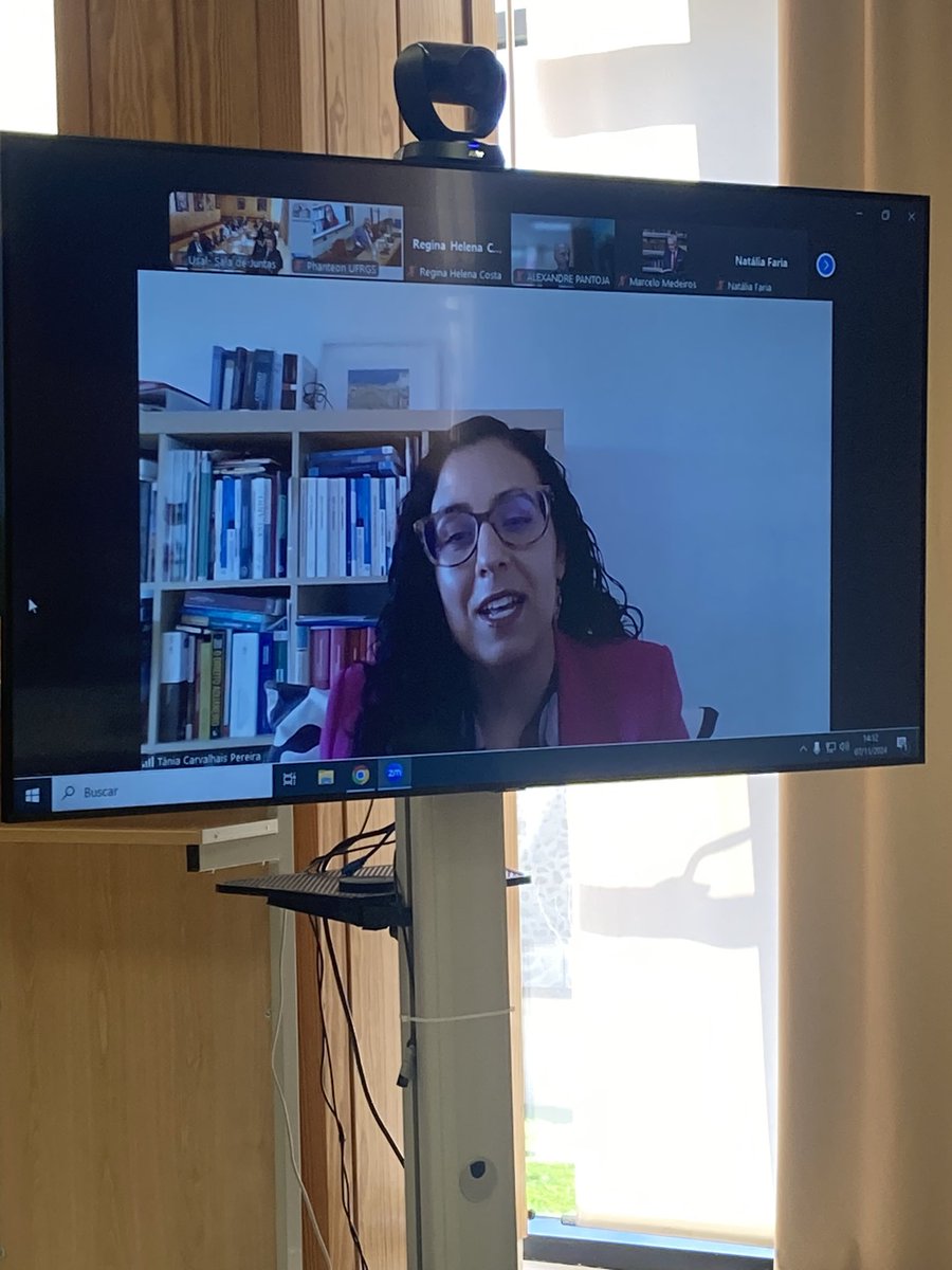 Clausuramos la primera sesión matutina del I Congreso Internacional sobre Derecho Procesal Tributario Brasil/España/Portugal con la intervención de las Profs. María José Rangel <a href="/ULisboa_/">ULisboa</a> y Tania Carvalhais Pereira <a href="/catolicaporto/">Católica - Porto</a> 
Volvemos a las 17hrs 🕔-España (13hrs- Brasil)