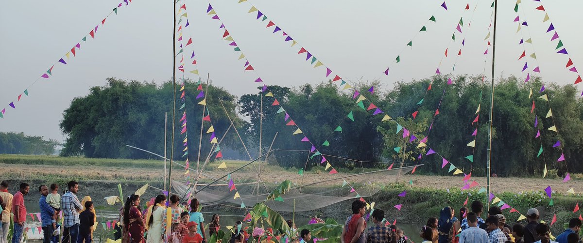 आप सभी को लोक आस्था के महापर्व छठ पूजा की हार्दिक शुभकामनाएं 🙏छठी मईया की कृपा सभी पर बनी रहे.
🙏जय छठी मैया 🙏