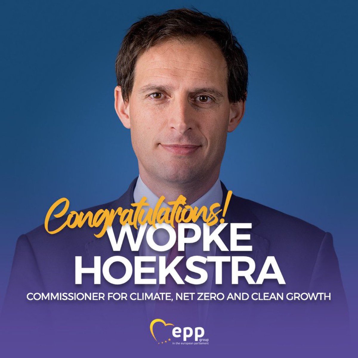 We feliciteren Wopke Hoekstra van harte met zijn herbenoeming als eurocommissaris!