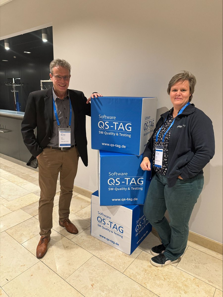 seppmedgmbh's tweet photo. 📢 Live vom #SoftwareQSTag 2024 im Sheraton Frankfurt Airport Hotel & Conference Center: Anke und Rolf von seppmed sind mitten in zwei spannenden Tagen voller inspirierender Vorträge und Networking auf einer großartigen Messe! 🌟 #QSTage #Qualitätssicherung #seppmed #Frankfurt https://t.co/SRMpQVwkSE