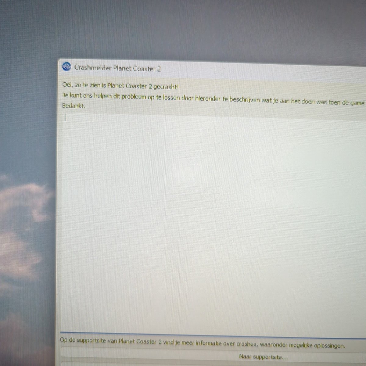 Timmmvs's tweet photo. Then there was this one lamppost I couldn't delete, the game just thought it wasn't there. Couldn't click it. Then the game crashed. Nice. @PlanetCoaster @frontierdev #PlanetCoaster2 https://t.co/rOweHkyKXe