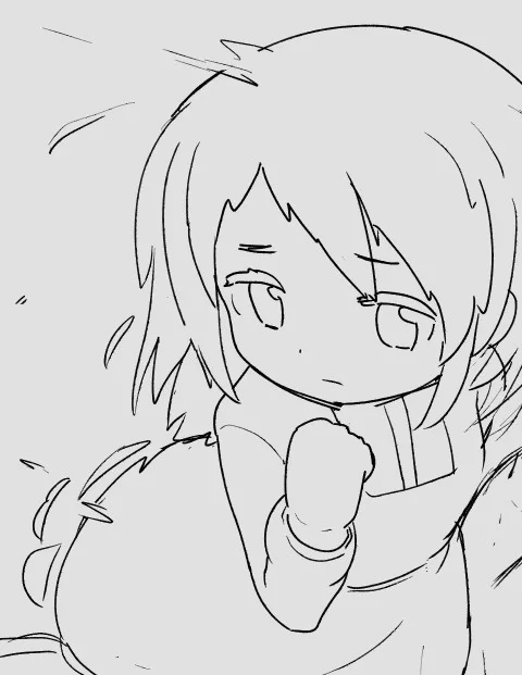 間に合いませんラフ 