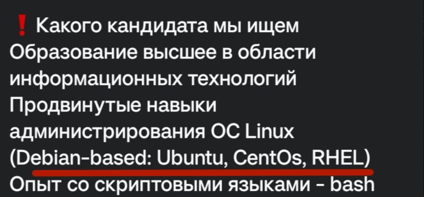 avfnc's tweet photo. В описании этой вакансии явно что-то не так, но вот что именно?..
#Linux #devops https://t.co/DtjgXZXl5X