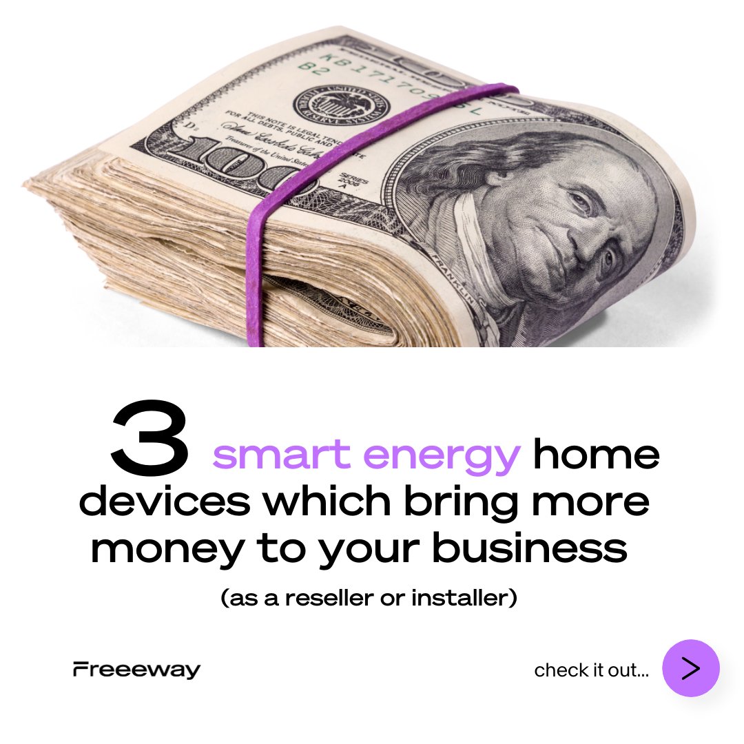 FreeewayIoT's tweet image. Offer your customers the option to connect these 3 types of smart energy devices with IoT SIM cards and watch your revenue grow ⤵️
💌 contact@freeeway.com
#IoT #Connectivity #revenue #Subscriptions