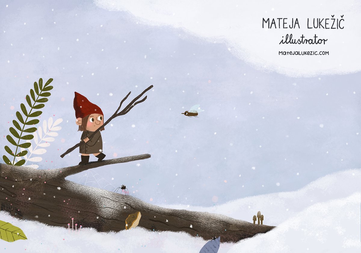 It's time for #kidlitpostcard again. 
Hello 👋 matejalukezic.com