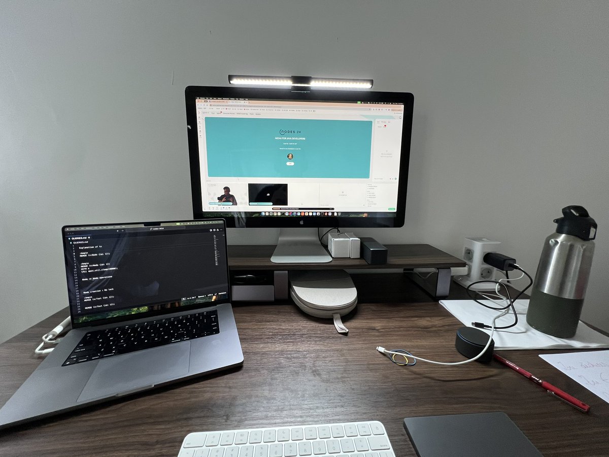 The backstage of the backstage at <a href="/neo4j/">Neo4j</a> ‘s #NODES2024 conference !