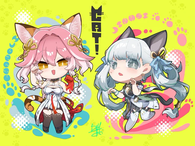 CAT!!!#WutheringWaves #WuWafanart #鳴潮ファンアート 
