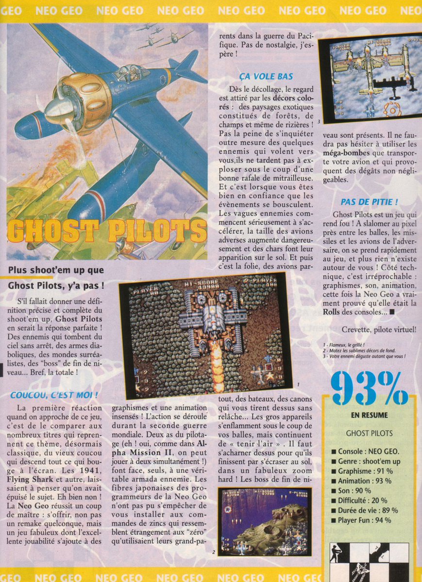 AllmightoFranky's tweet photo. Les derniers tests sont pour la rolls des consoles de l'époque la #NeoGeo avec #KingOfTheMonsters,#AlphaMissionII,#GhostPilots et #BluesJourney!! 3/6 https://t.co/QocEzKIQsL