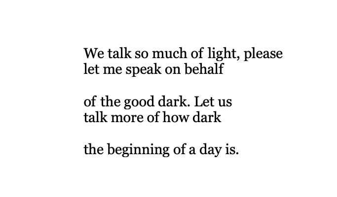 This is on my mind by <a href="/maggiesmithpoet/">Maggie Smith</a>: