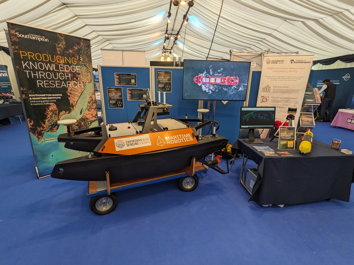 ES@S (@envsensesoton) on Twitter photo Its been a great few days at #MATS24 hosted by <a href="/NOCsouthampton/">NationalOceanographyCentre</a> alongside <a href="/UoS_smmi/">Southampton Marine & Maritime Institute</a>, connecting with colleagues in industry and academia to promote the work we do and services we offer. ⛴️👋 Its been a great few days at #MATS24 hosted by <a href="/NOCsouthampton/">NationalOceanographyCentre</a> alongside <a href="/UoS_smmi/">Southampton Marine & Maritime Institute</a>, connecting with colleagues in industry and academia to promote the work we do and services we offer. ⛴️👋