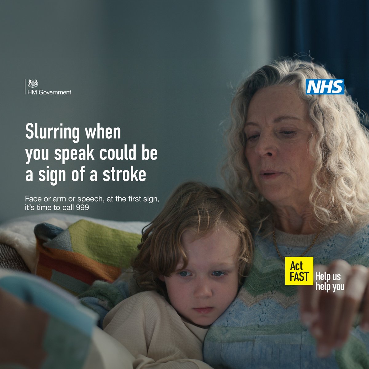 The NHS has launched a campaign to raise awareness of signs of a stroke. 'Act FAST' explains how things like struggling to smile, not being able to raise your arm or slurring when you speak could indicate a stroke - if you experience any call 999. Acting FAST could save your life