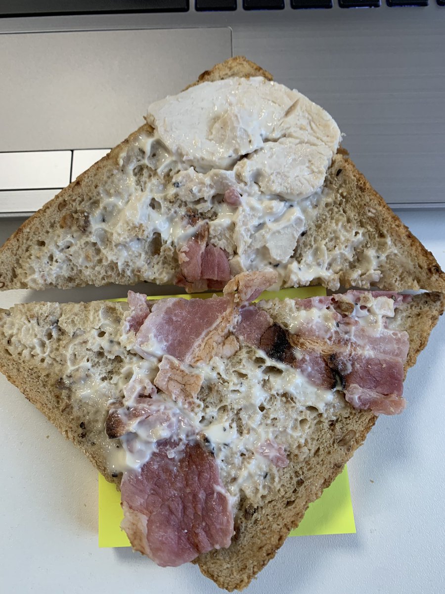 Was the sandwich maker <a href="/sainsburys/">Sainsbury's</a> having a bad day…. I mean where is the rest of the filling 👀 🤦🏼‍♀️🤦🏼‍♀️