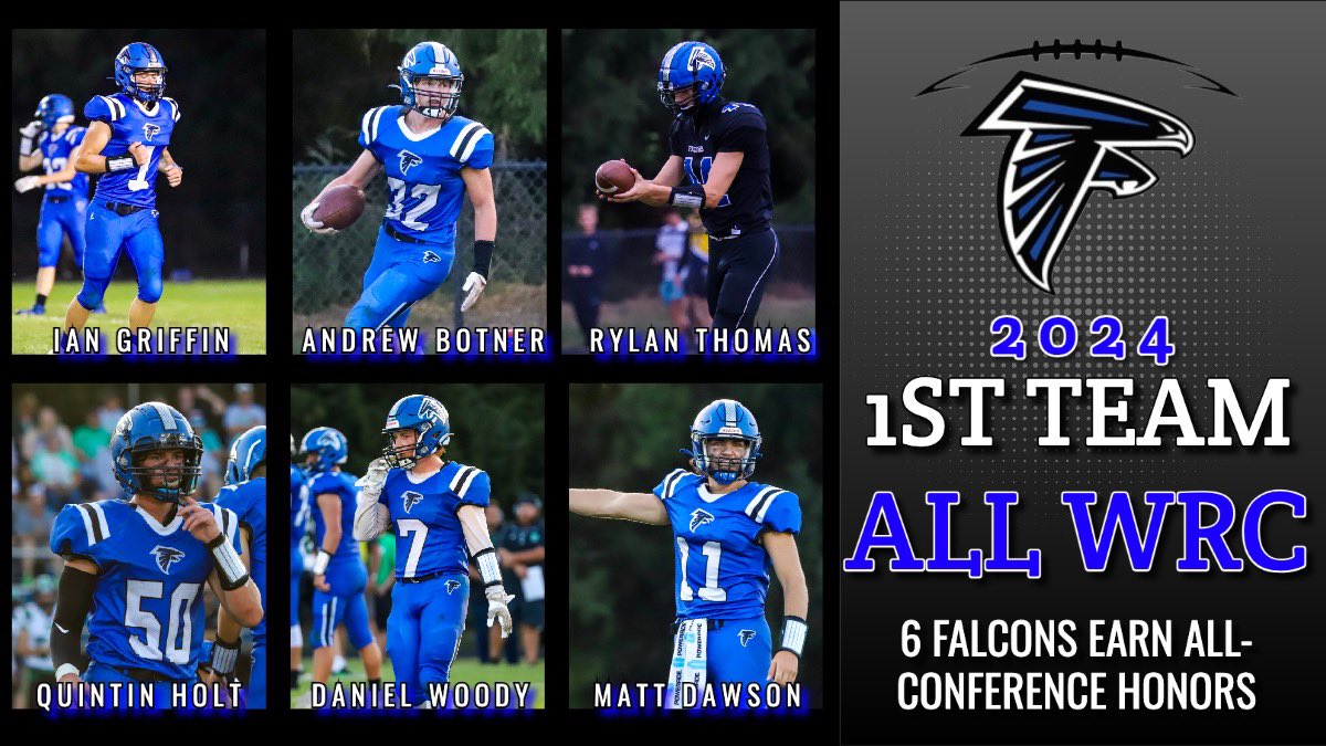 Congratulations to these 6 for being named 1st Team All WRC!