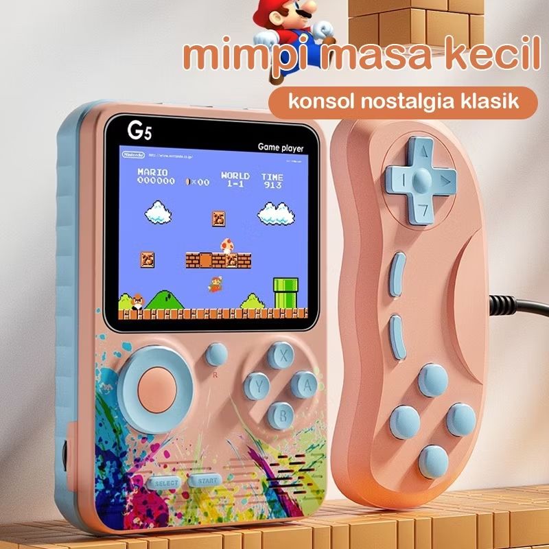 Cek Game Boy Game Bot Gameboy Console Portable Game Player Built-in Clasic 500 Games Connect to TV dengan harga Rp79.000. Dapatkan di Shopee sekarang! s.shopee.co.id/6pjJawT1Qv?sha…