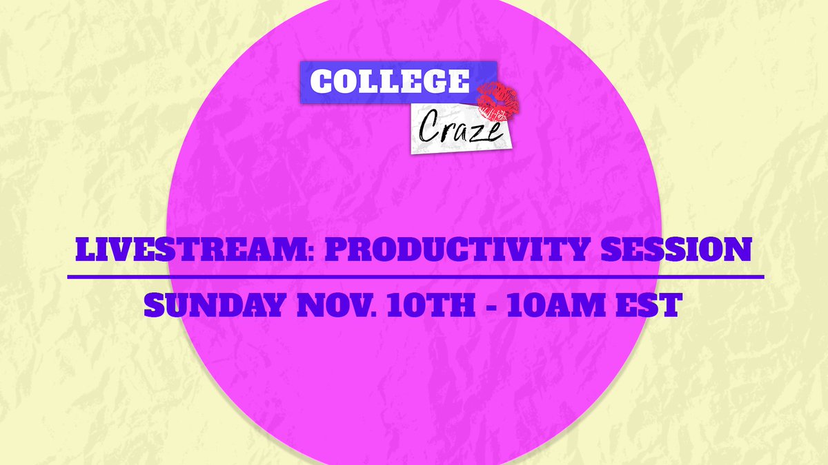 Reminder we'll have a productivity session today at 10AM EST. Join us on Discord: discord.gg/kfnpR87d?event…