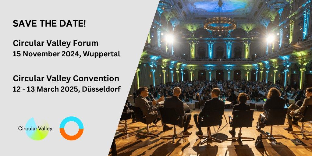 ZMT at the <a href="/CircularValley_/">Circular Valley</a> Forum 2024: Our director <a href="/BleischwitzR/">Raimund Bleischwitz</a> represents ZMT on 15 November in Wuppertal and discusses circular economy with 1000+ decision-makers from politics, business and art! t1p.de/cayf8
