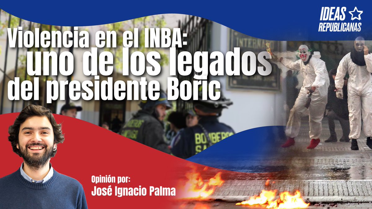 i_republicanas's tweet photo. Crisis en el INBA: El "movimiento estudiantil" fue la incubadora de una mentalidad que hace del victimismo, el individualismo y el desacato a la autoridad su credo. Y sus líderes, hoy son diputados, ministros y ¡hasta presidente de la República!

➡️ https://t.co/a3OZhzRMY2 https://t.co/wAsBUGlqRo