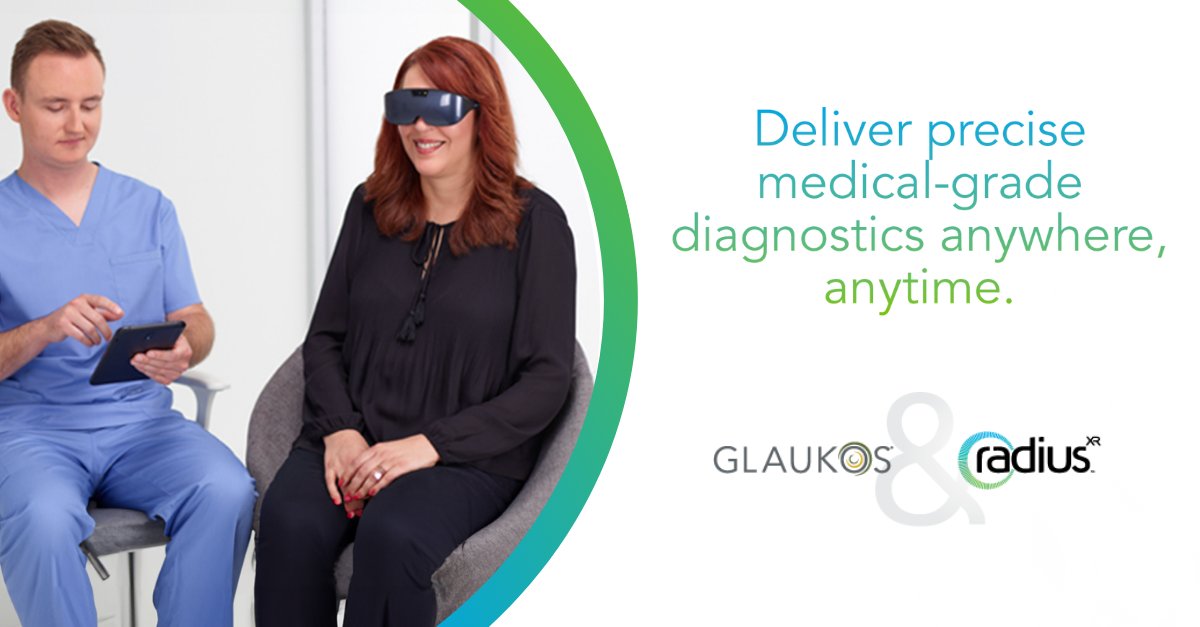 Radius XR is a portable and comfortable diagnostics device with validated results comparable to the HFA. The 6-ounce platform enables visual field testing with any patient in any office situation. Radius XR is not intended to be used as the sole diagnostic ​method for disease.